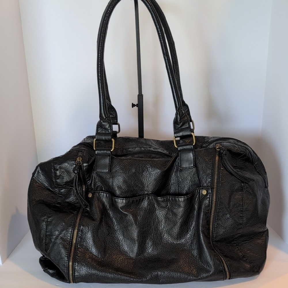 Bueno Faux Leather Overnight Bag In Good Used Condition